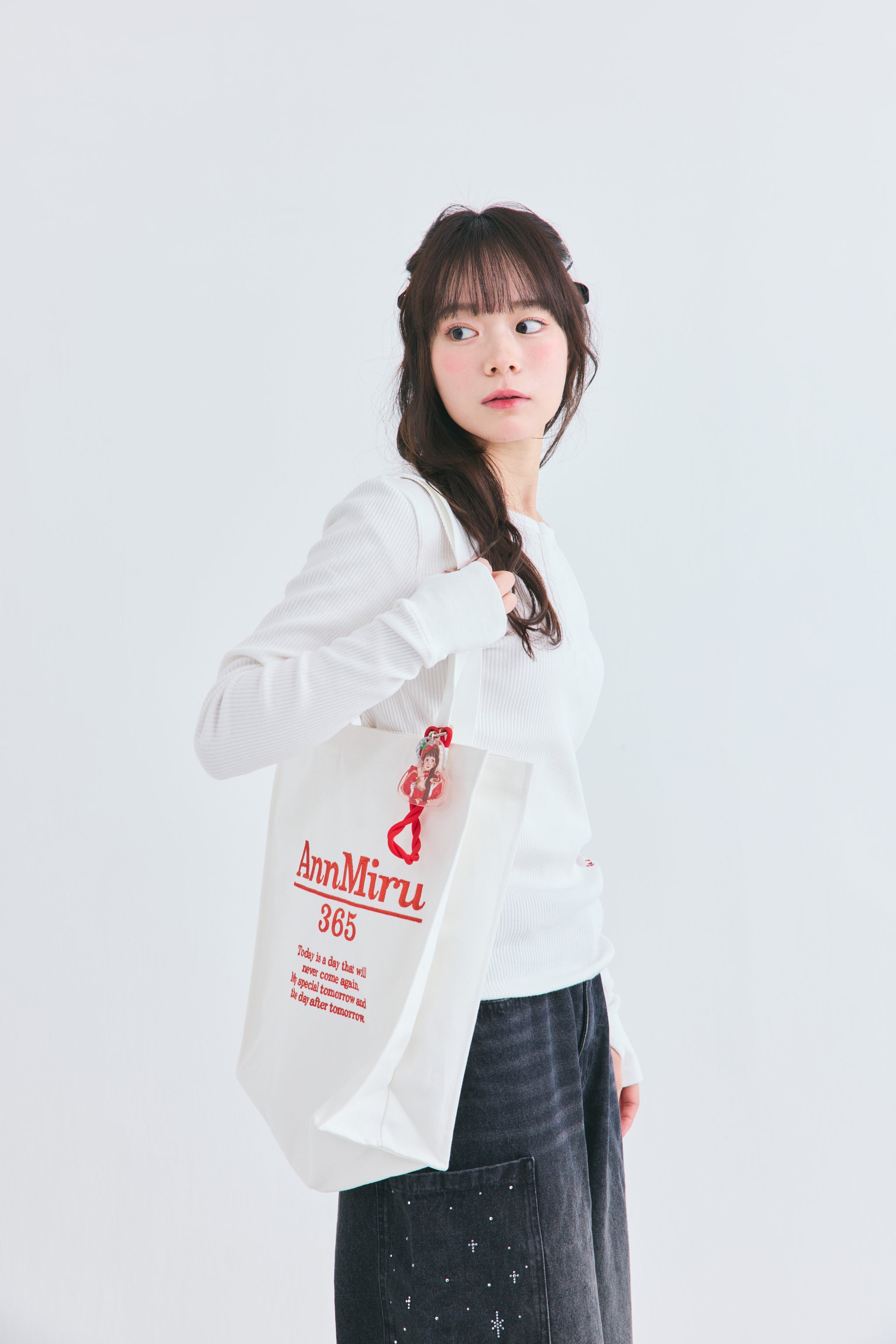 AnnMiruトートバッグ