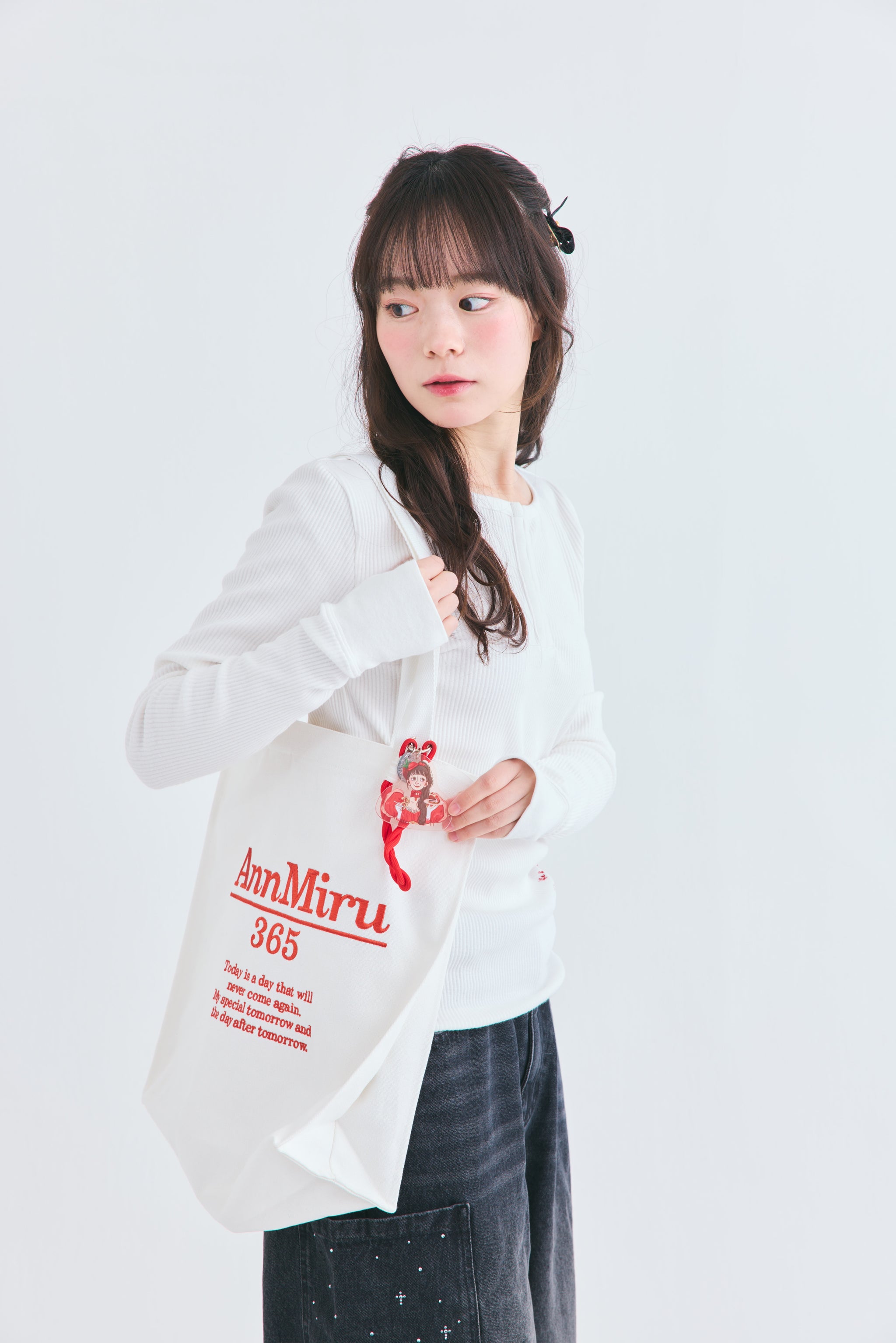 AnnMiruトートバッグ