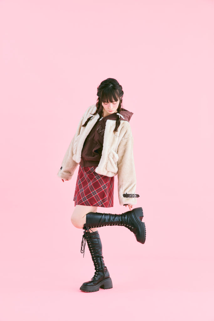 ラビットライクファーコート – AnnMiru