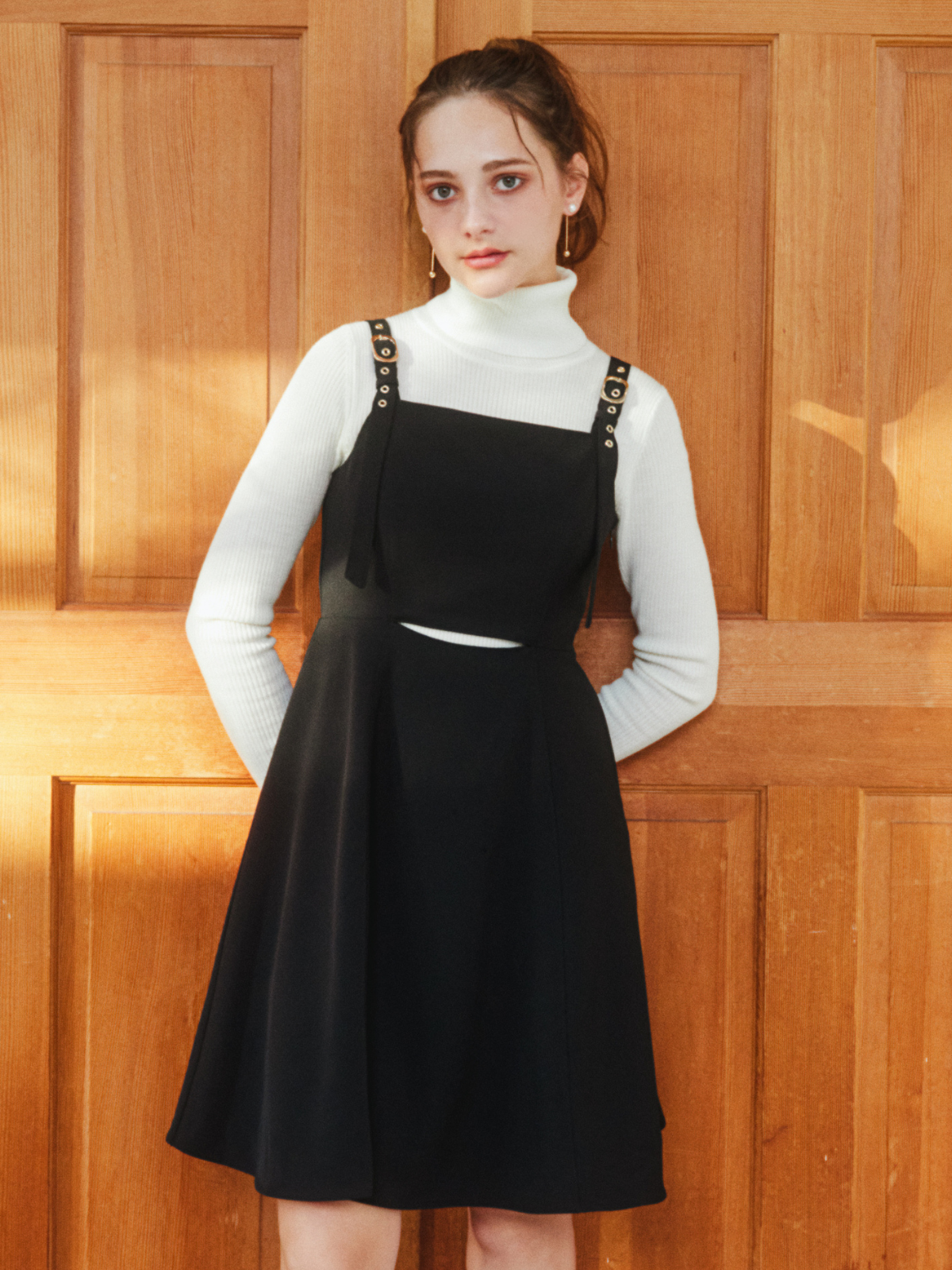 再販】ストラップミニキャミワンピース – AnnMiru